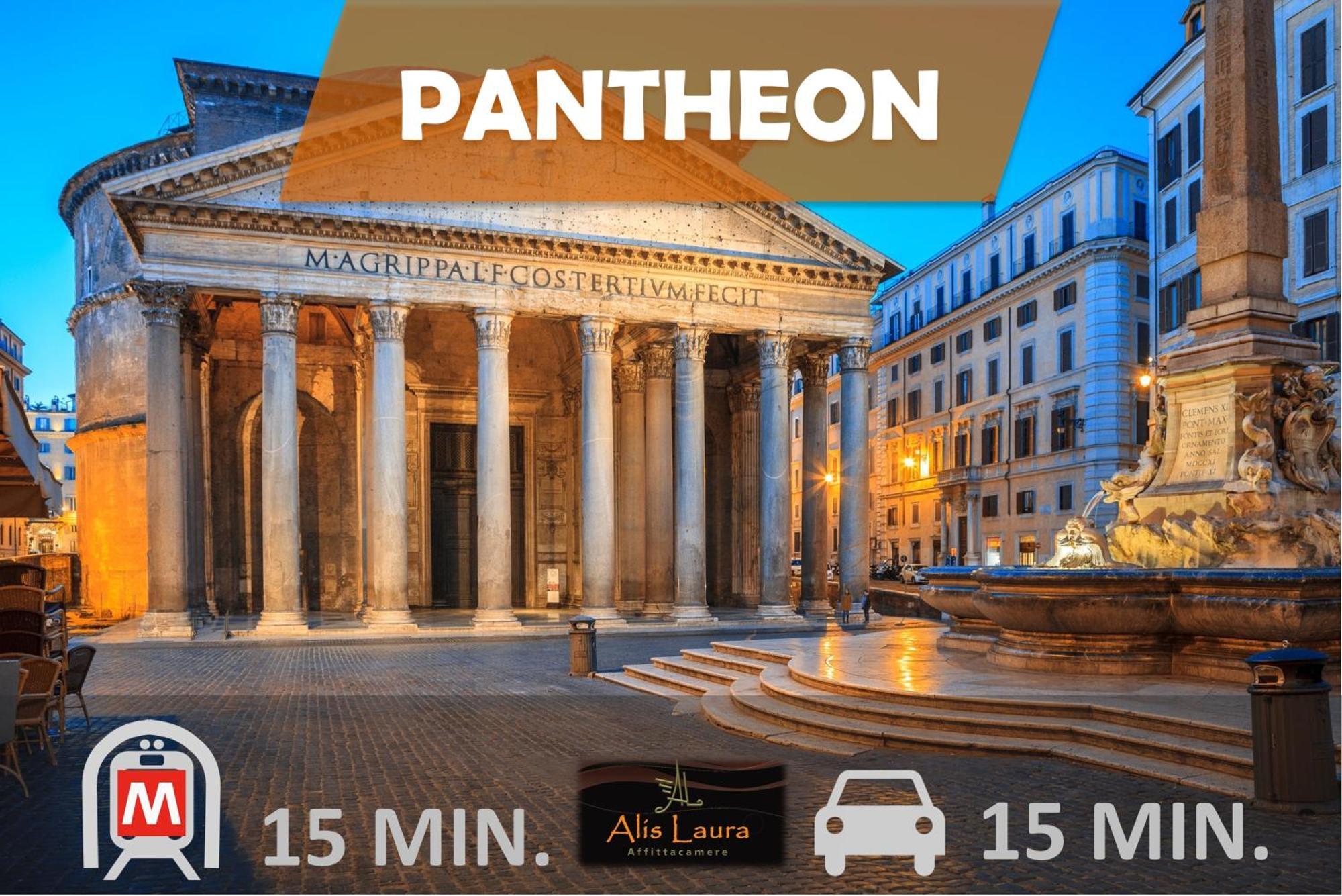 Alis Laura Guest House - 150M From Piazza Bologna Metro And 10 Minutes From The Colosseum Eksteriør billede