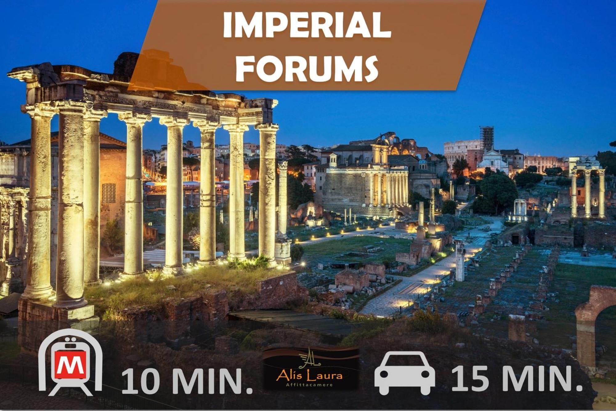 Alis Laura Guest House - 150M From Piazza Bologna Metro And 10 Minutes From The Colosseum Eksteriør billede
