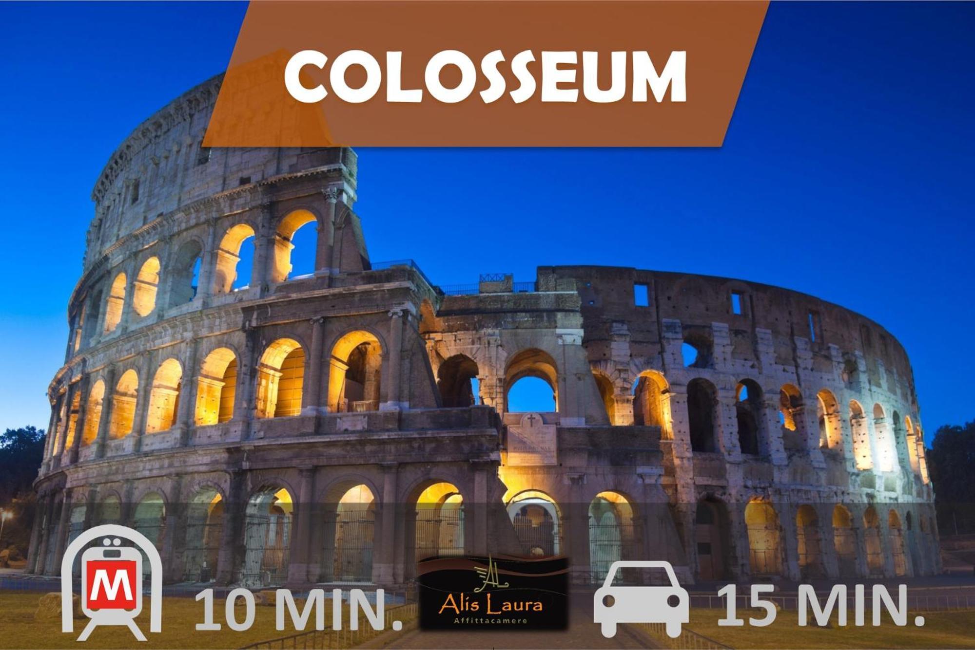Alis Laura Guest House - 150M From Piazza Bologna Metro And 10 Minutes From The Colosseum Eksteriør billede